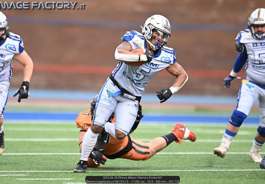 2023-04-29 Rhinos Milano-Warriors Emilia (19-18)